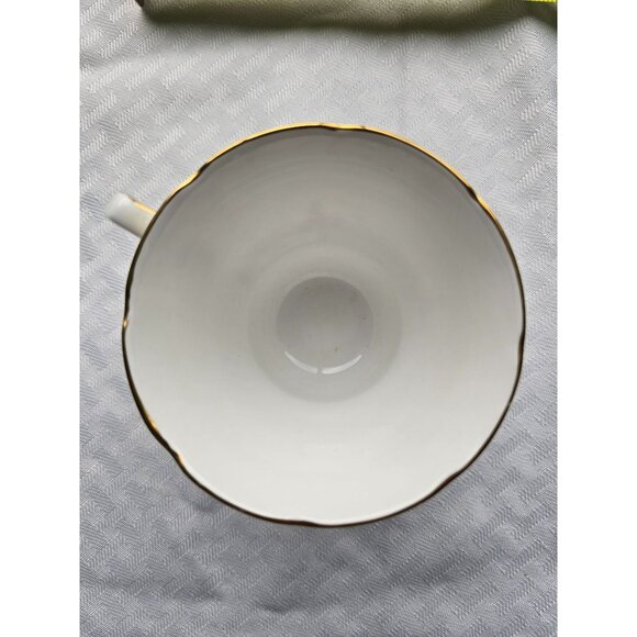 VTG Royal Kent Bone China Rosebuds Teacup Saucer Plate Staffordshire England - Picture 5 of 10